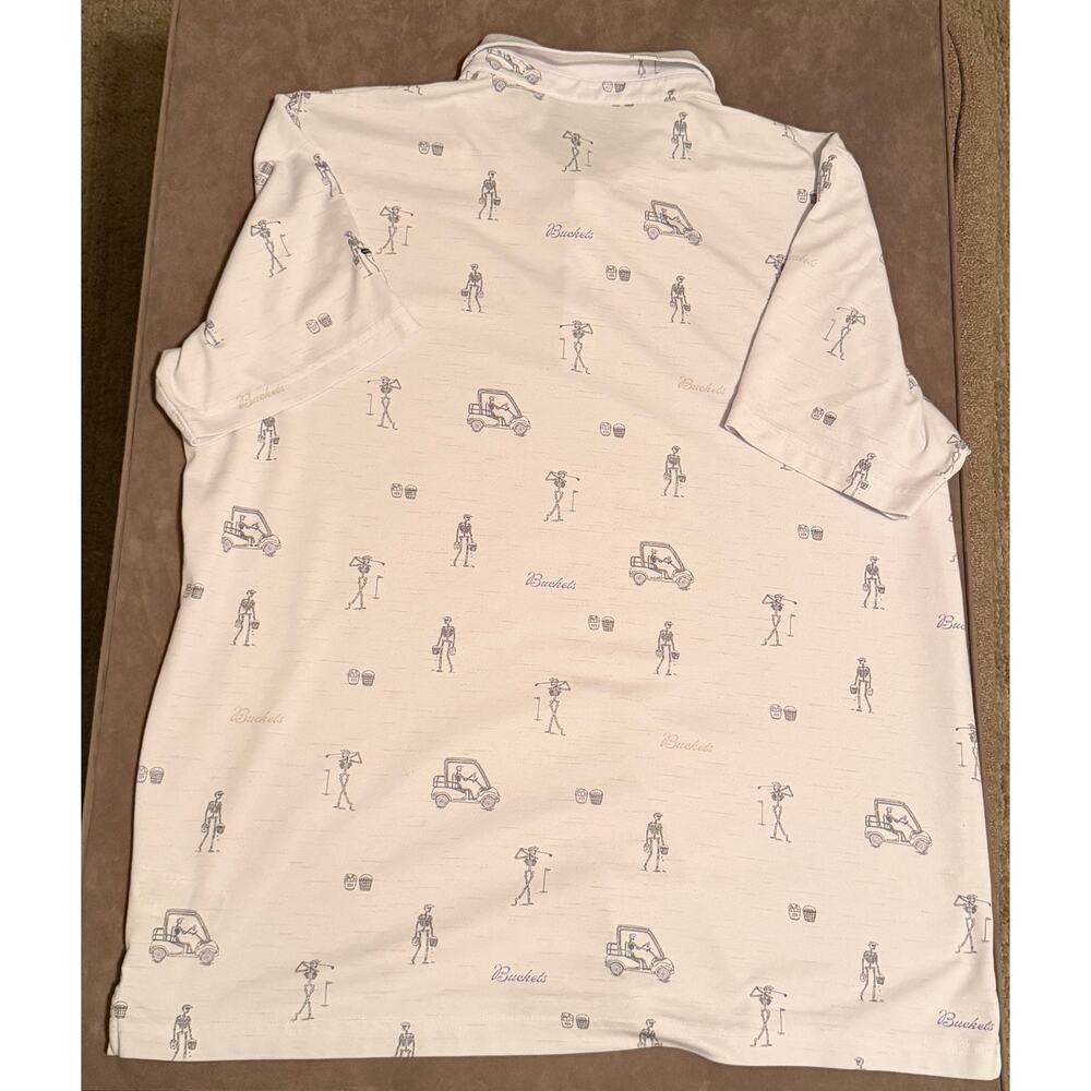 TravisMathew Men's Lost City Polo -XXL - Picture 4 of 9